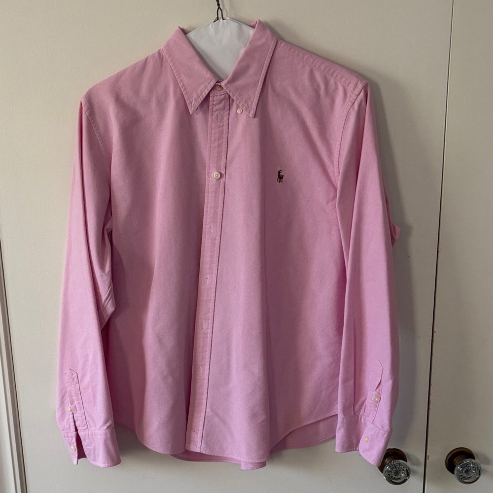 Polo Ralph Lauren Pink Button Down Shirt XXL